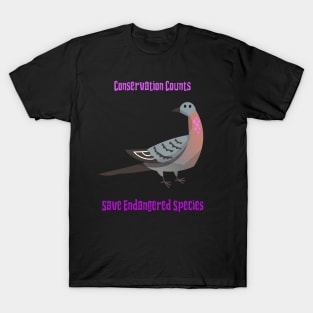 Conservation Counts Save Endangered Species T-Shirt